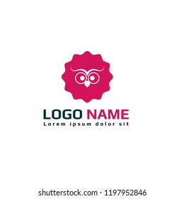 Education Owl Logo Template