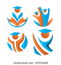 Graduation Logo Template Images Stock Photos Vectors Shutterstock