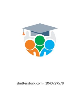 Education People Logo Icon Design