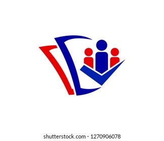 Education People Logo Template