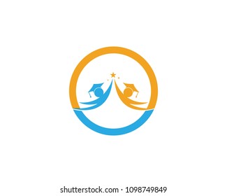 Education people Logo Template vector ilustrations app