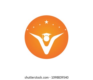 Education people Logo Template vector