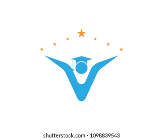 Education people Logo Template vector