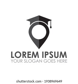 education pin vector , education logo