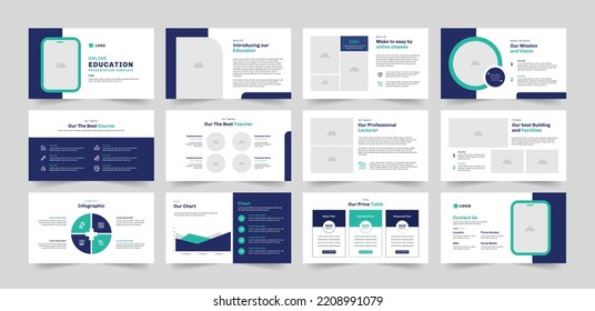  Education Presentation Slide Design or   Education Presentation Template Design