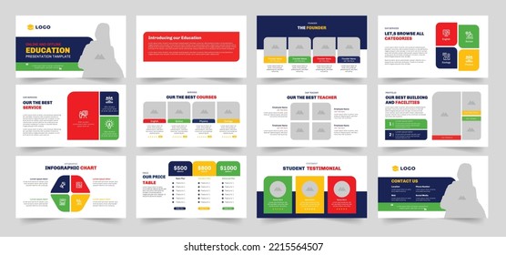 Education Presentation slide Design or university presentation slide or course slide or presentation slide design