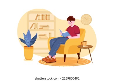 Education Resources Illustration concept. Flat illustration isolated on white background.