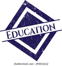 Sello de caucho educativo