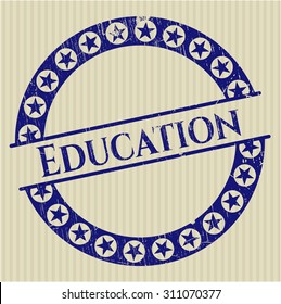Education rubber stamp