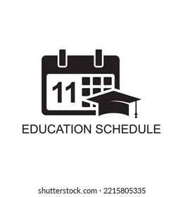 education schedule icon , education icon