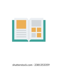 Bildungs-Schulsymbol. Education Icon Design Element. Vektorgrafik