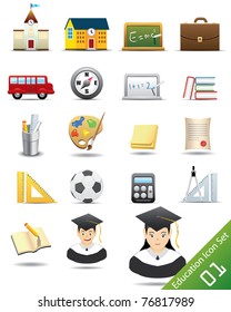 Education and School Icon Set