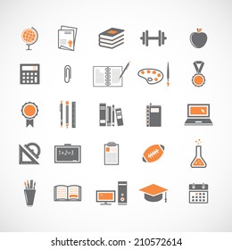 Education and school icons
