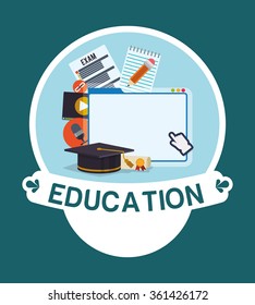 Education and school icons 