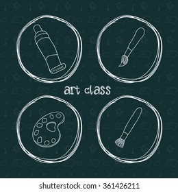 Education and school icons 