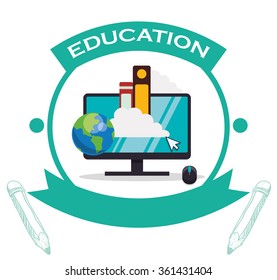 Education and school icons 