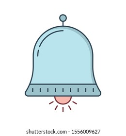 Education & School line icons for school  & bell