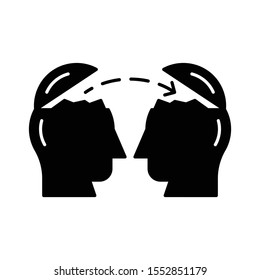 Education & School line icons for brain  & idea