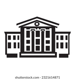 Education and School line icons for building and university sign, vector graphics, a linear pattern on a white background, editable stroke vector illustration eps 10