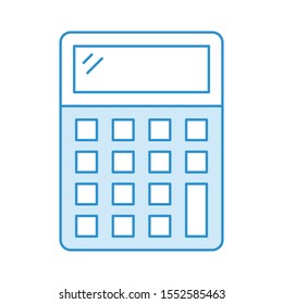 Education & School line icons for calculate  & accounting 