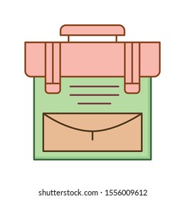 Education & School line icons for  carry &  books 