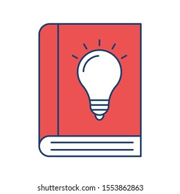Education & School line icons for creative  & innovation