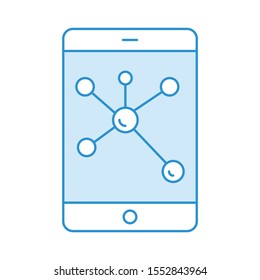 Education & School line icons for structure  & electron 