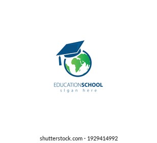  Education School logo design sign