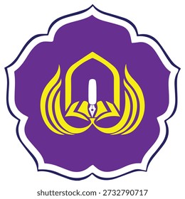 Education school logo template, in vector illustration.
Costume logo create, in vector file  
Generic academic emblem design ideal for schools, colleges, universities, training centers, e-learning platforms, stationery, branding and educational marketing materials.