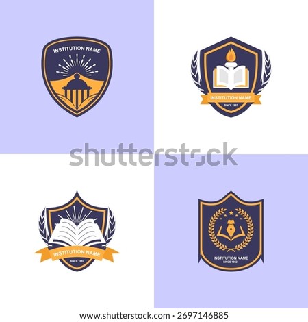 Education School logo vector design