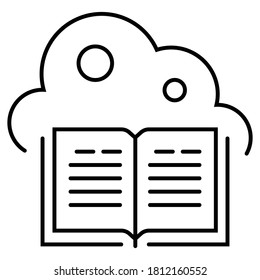 Education, school, science and knowledge icon