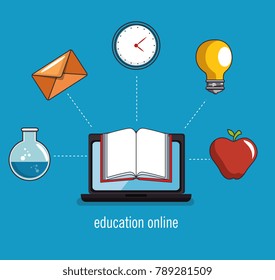 education school university e-learning concept