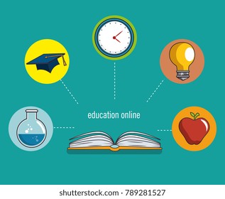 education school university e-learning concept