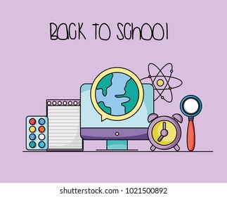education school utensils to came back class