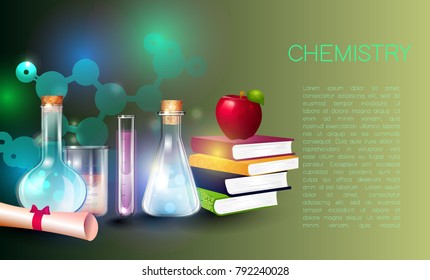 Education and science concept illustration.
