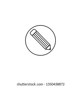 Education and science. Pencil.