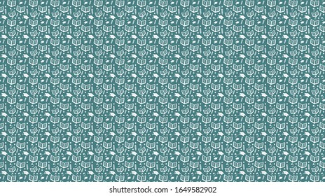 Education Seamless Vector Pattern for printed, fabric design for Womenswear, activewear, kidswear and menswear and Decorative Home Design, Wallpaper Print.