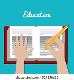 education set line icons