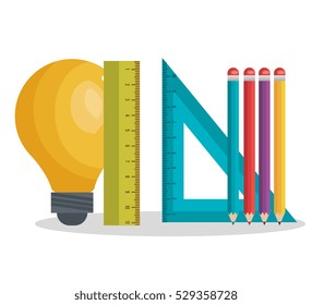 education set line icons