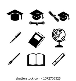 Education set sign vector