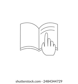Education set of web icons in line style, Study. Learning icons for web and mobile app. E-learning, video tutorial, knowledge, study, school, university, webinar, online education. Vector illustration