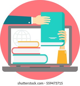 Education sharing through internet
