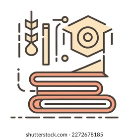 Education. Simple Icon. Vector Illustration.