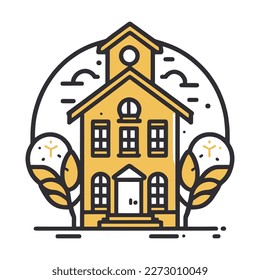 Education. Simple Icon. Vector Illustration.