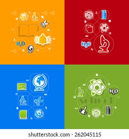 education sticker infographic