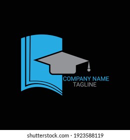 education and study logo design 