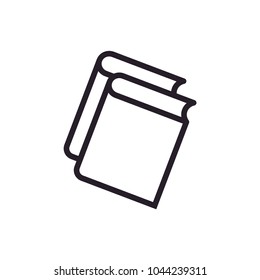 Education Symbol. Book Reader Simple Vector Icon