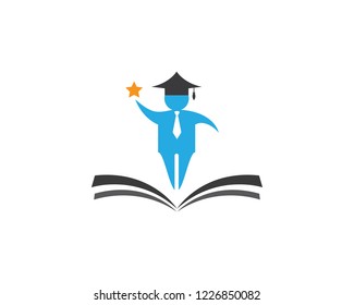 Education symbol illustration
