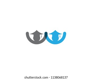Education symbol illustration design