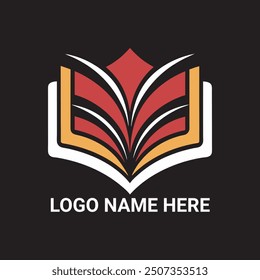 Education symbol logo illustration vector graphics
